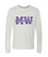 MWHS - Bella + Canvas ® Unisex Jersey Long Sleeve Tee - Purple MW Crusaders