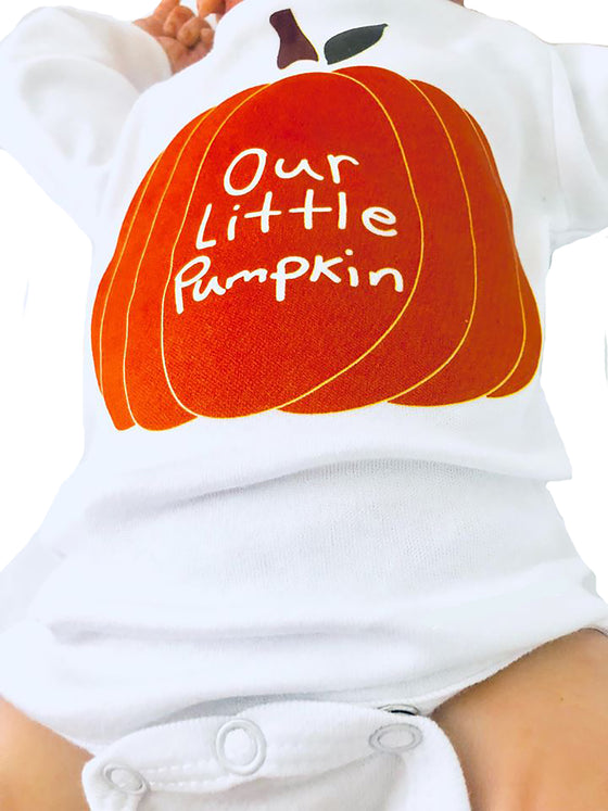 Our Little Pumpkin Baby Outfit , Fall Baby Clothes