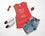 Running Muscle Tank Top Red