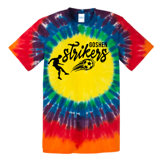 Goshen Strikers - Hershey Summer Classic 2022 - Youth/Adult Tie Dye Tee