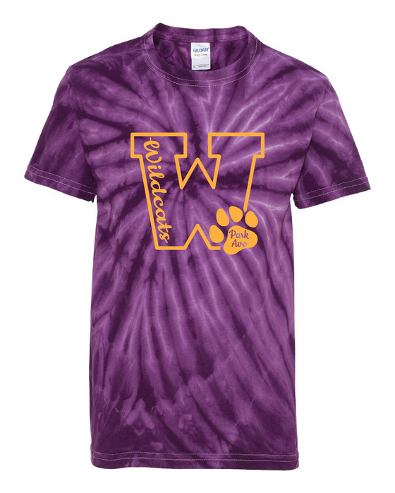 Park Ave - Tie Dye T-Shirt - Gold W