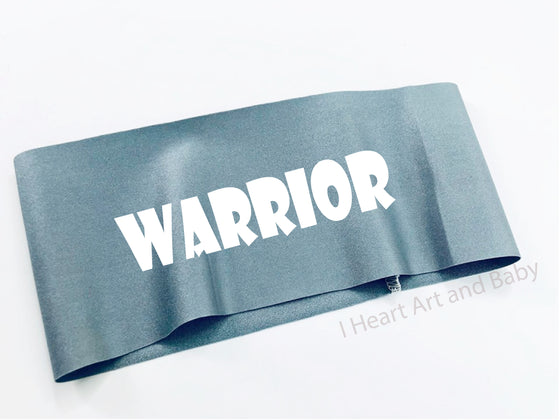 Warrior Headband Silver