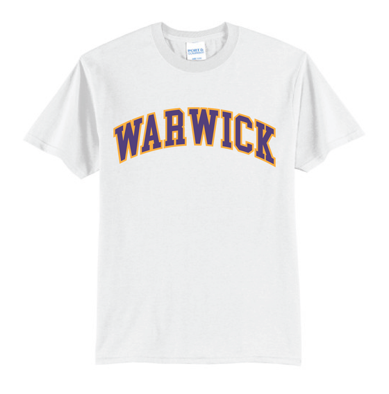 WVMS - Standard Tee - Warwick Arched Logo