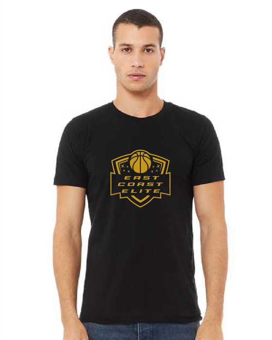 East Coast Elite Basketball - Bella + Canvas ®  Unisex Jersey Short Sleeve Tee - ECE Shield Logo