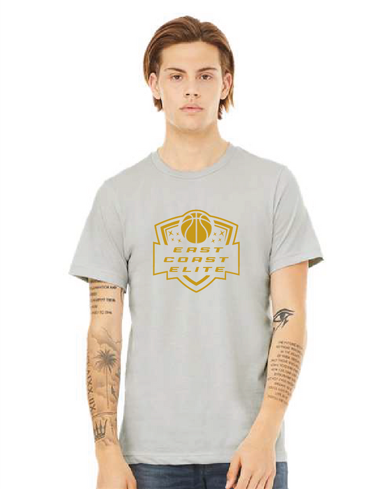 East Coast Elite Basketball - Bella + Canvas ®  Unisex Jersey Short Sleeve Tee - ECE Shield Logo