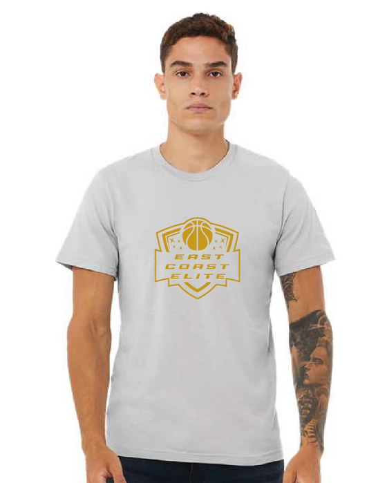 East Coast Elite Basketball - Bella + Canvas ®  Unisex Jersey Short Sleeve Tee - ECE Shield Logo