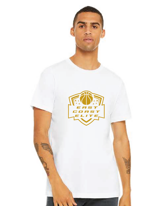 East Coast Elite Basketball - Bella + Canvas ®  Unisex Jersey Short Sleeve Tee - ECE Shield Logo