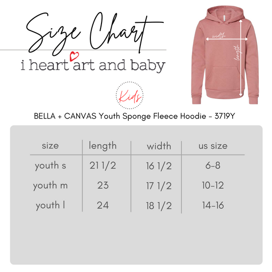 WVMS - Bella + Canvas ® Fleece Hoodie with Sleeve Print - Warwick Wildcats NY