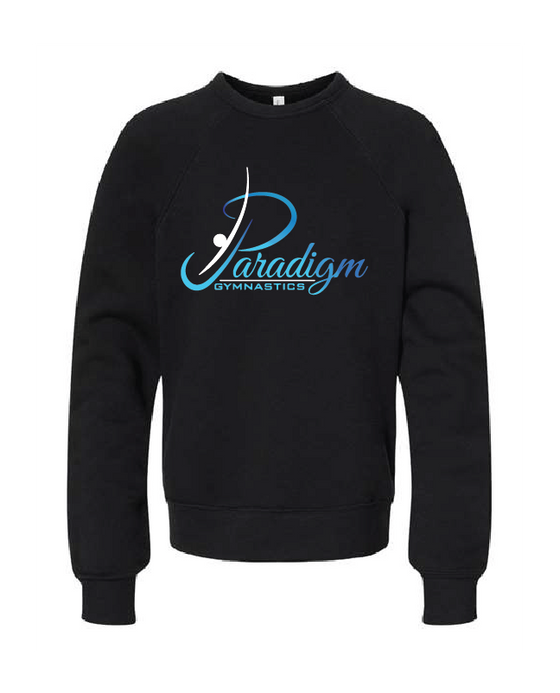 Paradigm Gymnastics Team - Bella + Canvas ® Raglan Crewneck Sweatshirt