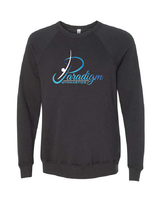 Paradigm Gymnastics Team - Bella + Canvas ® Raglan Crewneck Sweatshirt