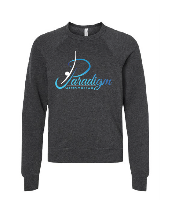 Paradigm Gymnastics Team - Bella + Canvas ® Raglan Crewneck Sweatshirt