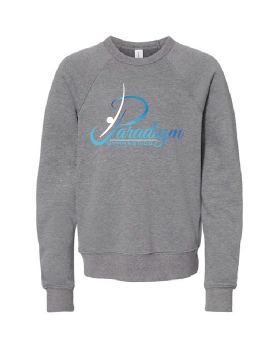 Paradigm Gymnastics Team - Bella + Canvas ® Raglan Crewneck Sweatshirt