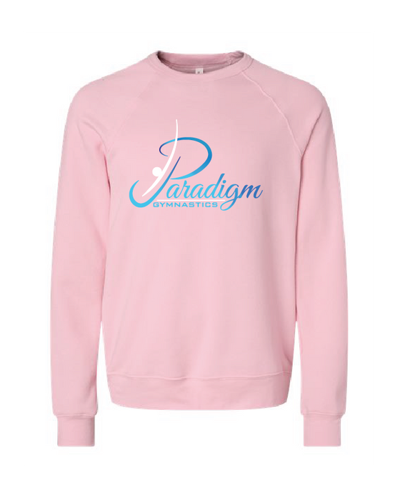 Paradigm Gymnastics Team - Bella + Canvas ® Raglan Crewneck Sweatshirt