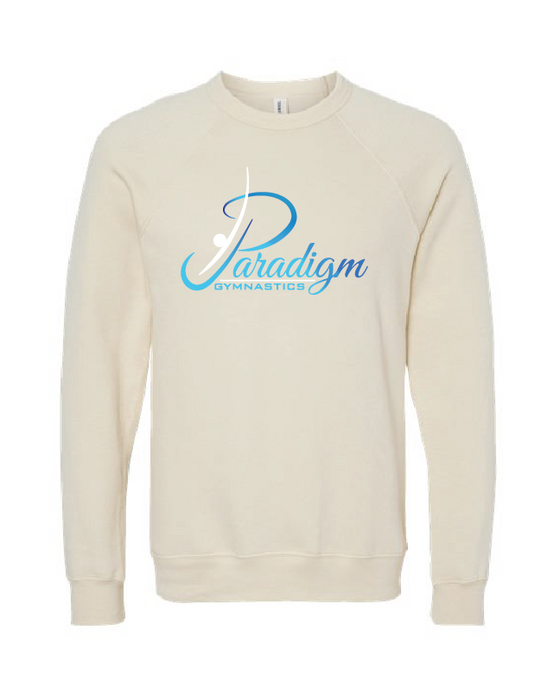 Paradigm Gymnastics Team - Bella + Canvas ® Raglan Crewneck Sweatshirt