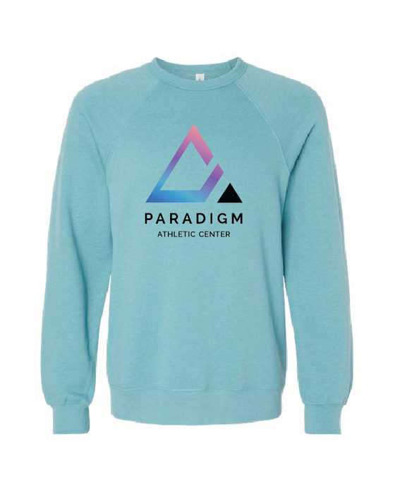 Paradigm Athletic Center - Bella + Canvas ® Raglan Crewneck Sweatshirt