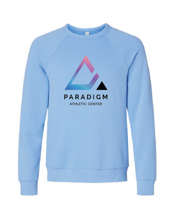 Paradigm Athletic Center - Bella + Canvas ® Raglan Crewneck Sweatshirt