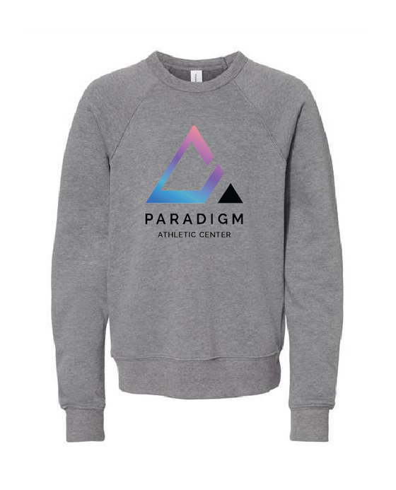 Paradigm Athletic Center - Bella + Canvas ® Raglan Crewneck Sweatshirt