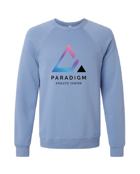 Paradigm Athletic Center - Bella + Canvas ® Raglan Crewneck Sweatshirt