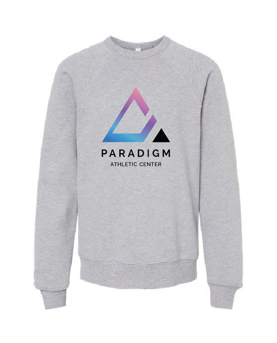 Paradigm Athletic Center - Bella + Canvas ® Raglan Crewneck Sweatshirt