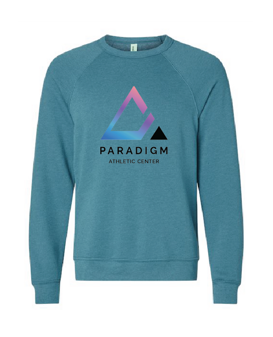 Paradigm Athletic Center - Bella + Canvas ® Raglan Crewneck Sweatshirt