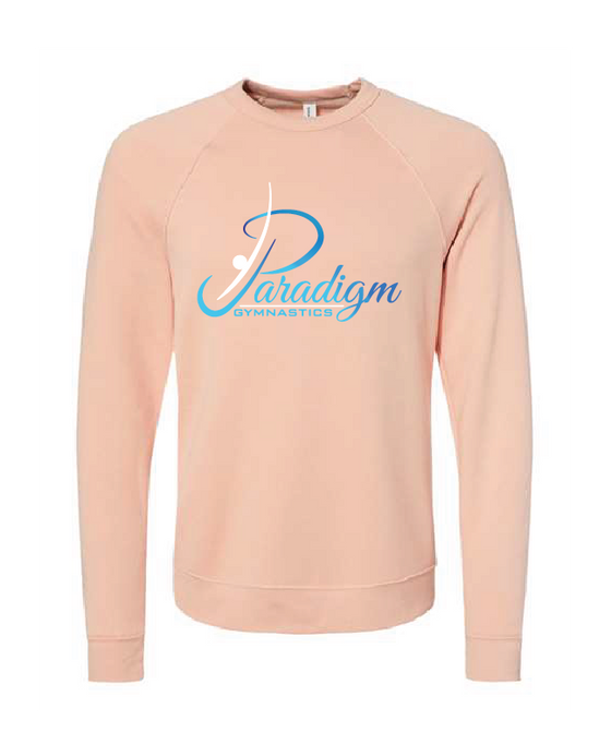 Paradigm Gymnastics Team - Bella + Canvas ® Raglan Crewneck Sweatshirt