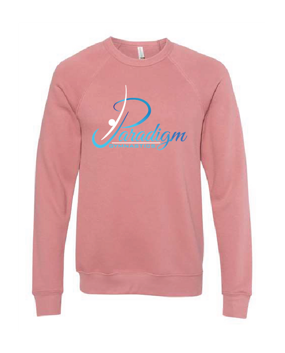 Paradigm Gymnastics Team - Bella + Canvas ® Raglan Crewneck Sweatshirt