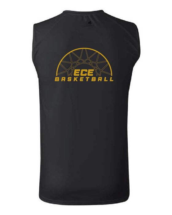 East Coast Elite Basketball - Sleeveless Performance Shirt - ECE Basketball Logo