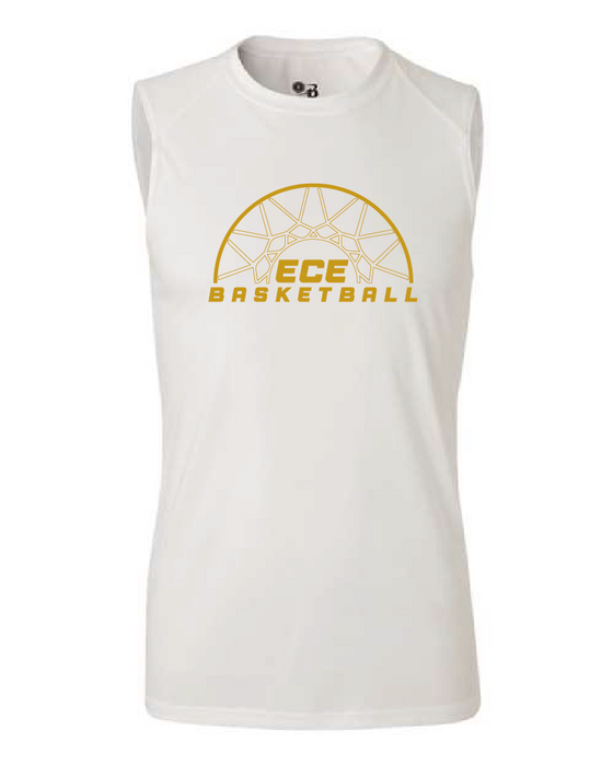 East Coast Elite Basketball - Sleeveless Performance Shirt - ECE Basketball Logo