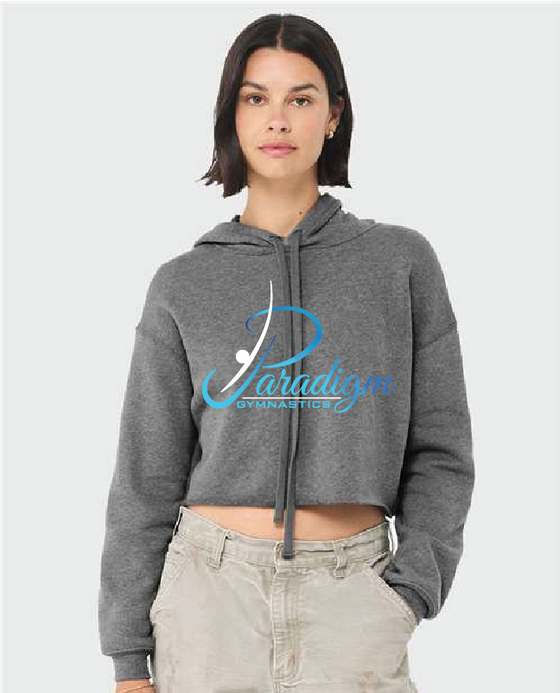 Paradigm Gymnastics Team - Bella + Canvas ® Woman's Cropped Fleece Hoodie