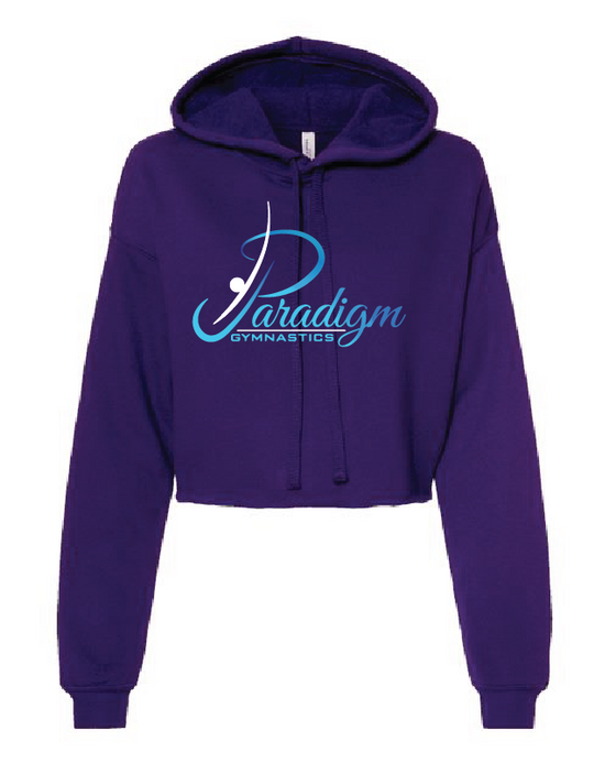 Paradigm Gymnastics Team - Bella + Canvas ® Woman's Cropped Fleece Hoodie