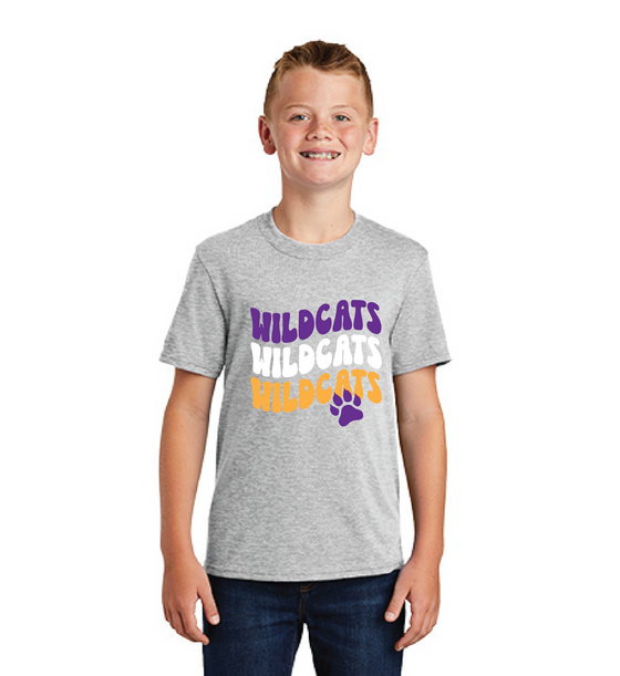 Sanfordville School -  Wildcats Wildcats Wildcats Blended Tee