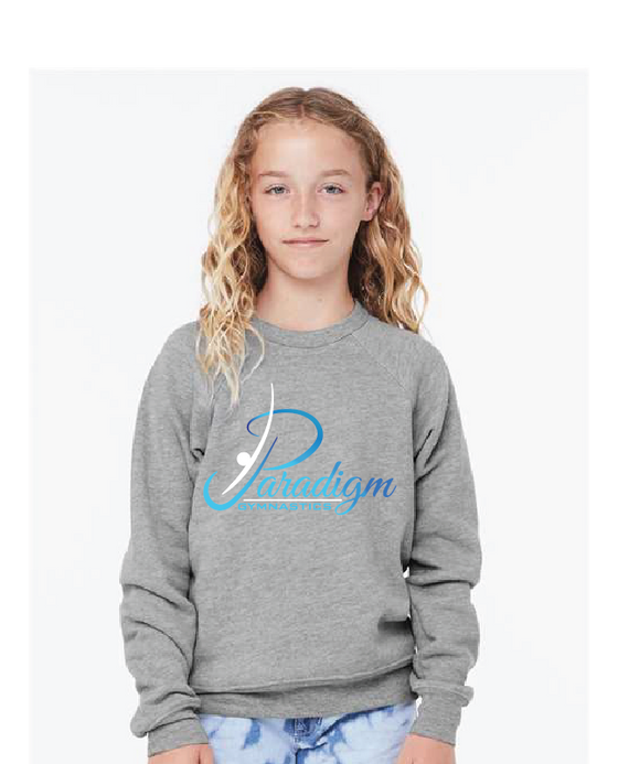 Paradigm Gymnastics Team - Bella + Canvas ® Raglan Crewneck Sweatshirt