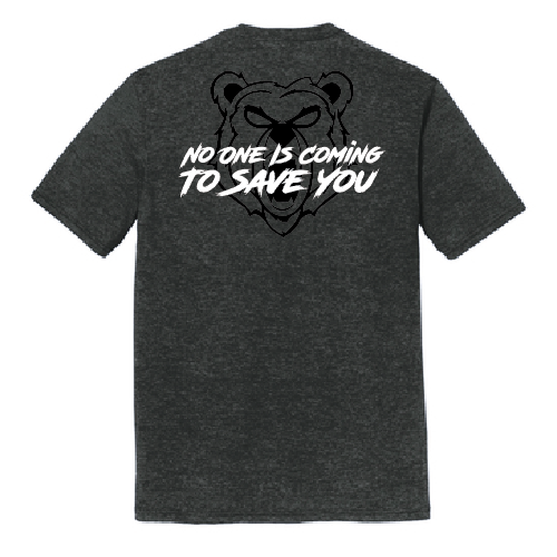 CrossFit Intrepid, Unisex Tri-Blend Shirt - No One Is Coming To Save You