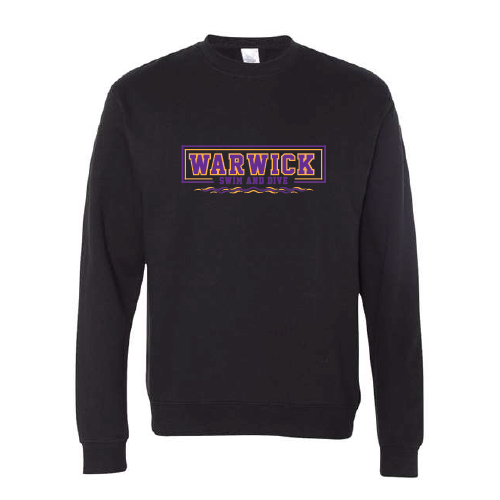 WVHS Swim & Dive - Midweight Fleece Crewneck Sweatshirt