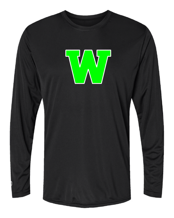St. Stephen's Warriors - "W" Cooling Performance Long Sleeve Tee
