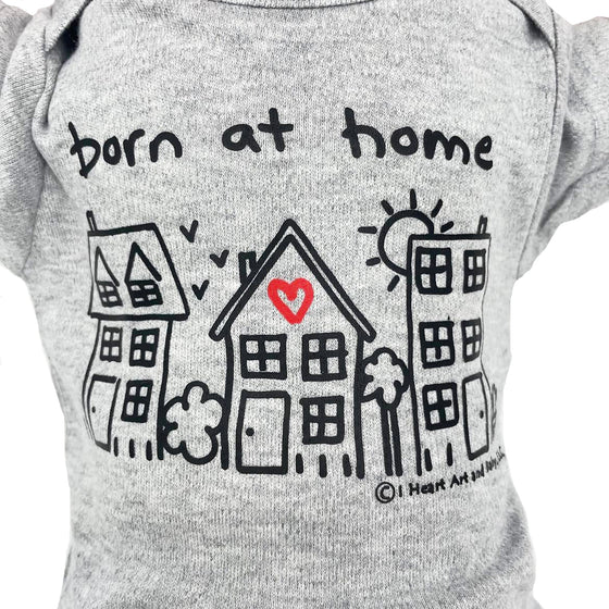 Born at Home, Newborn Home Birth Outfit