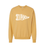 WVMS - ComfortWash by Hanes Garment Dyed Crewneck Sweatshirt - Beige Flag