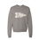 WVMS - ComfortWash by Hanes Garment Dyed Crewneck Sweatshirt - Beige Flag