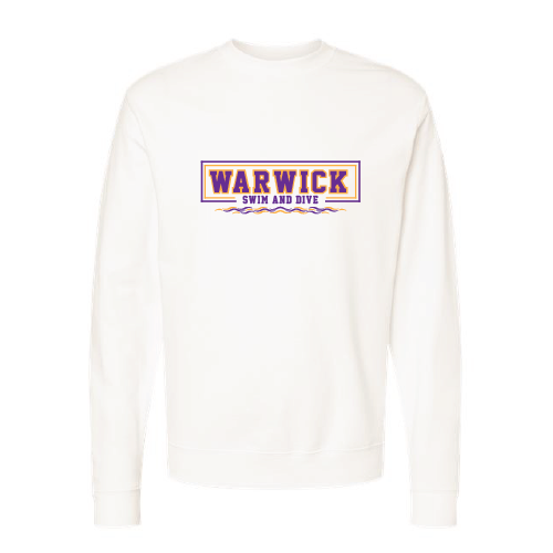 WVHS Swim & Dive - Midweight Fleece Crewneck Sweatshirt