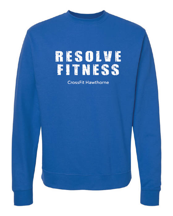 Independent Trading Co. - Midweight Crewneck Sweatshirt - Resolve Fitness CrossFit Hawthorne