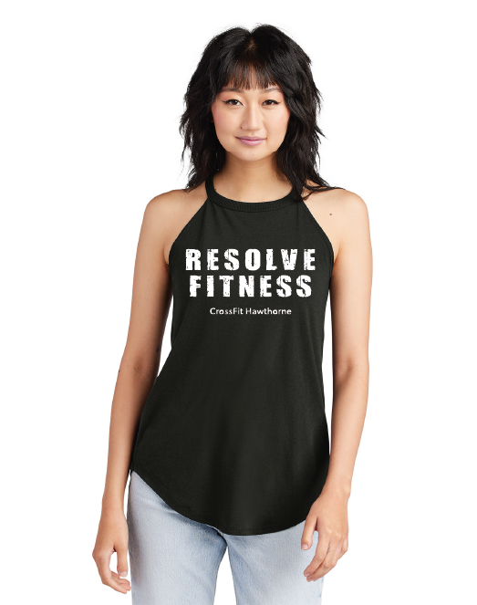 District ® Women’s Perfect Tri ® Rocker Tank - Resolve Fitness CrossFit Hawthorne