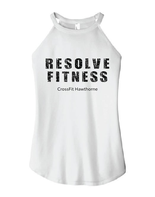 District ® Women’s Perfect Tri ® Rocker Tank - Resolve Fitness CrossFit Hawthorne