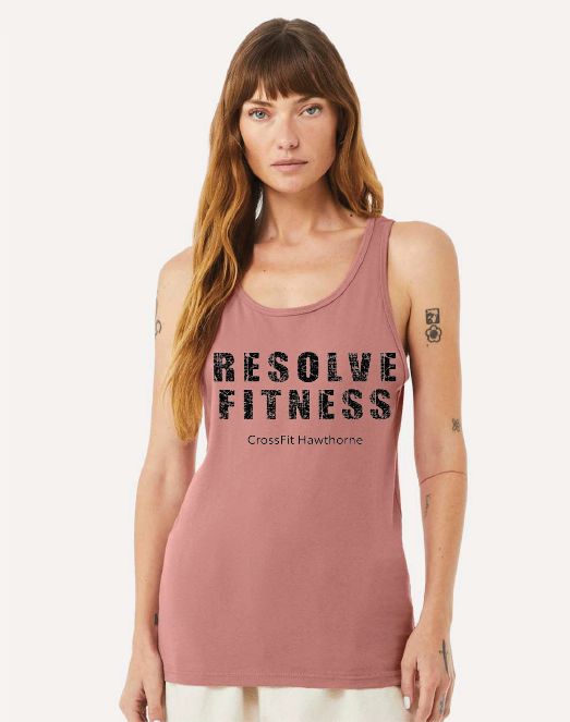 Bella + Canvas ® Jersey Tank - Resolve Fitness CrossFit Hawthorne