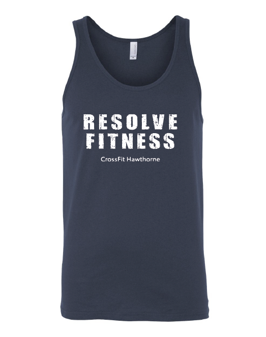 Bella + Canvas ® Jersey Tank - Resolve Fitness CrossFit Hawthorne