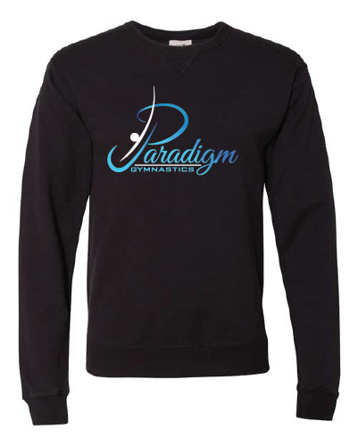 Paradigm Gymnastics Team - ComfortWash by Hanes Garment Dyed Crewneck Sweatshirt