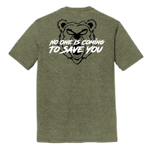 CrossFit Intrepid, Unisex Tri-Blend Shirt - No One Is Coming To Save You