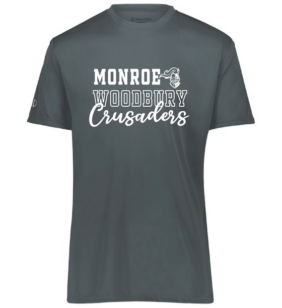 MWHS - Holloway Momentum Tee - White Monroe Woodbury Crusaders