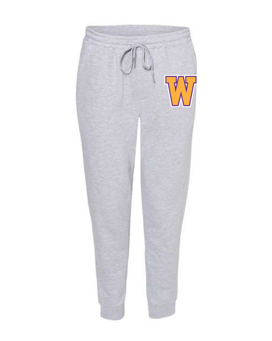 WVMS  - Midweight Fleece Sweatpants - W Logo