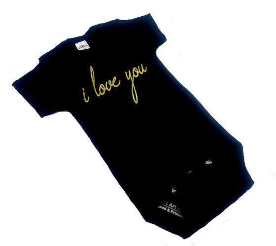 I Love You Baby Outfit