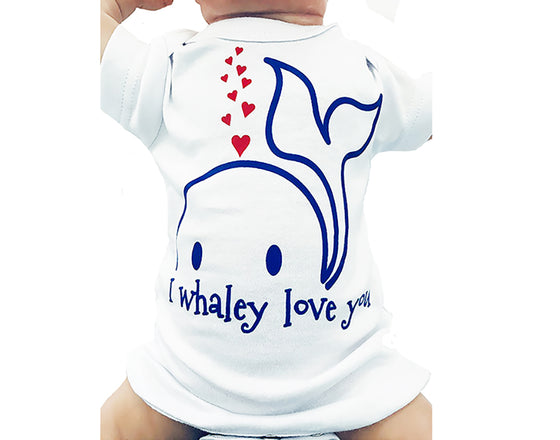 I Whaley Love You, Whale Baby Outfit, Gift for Baby